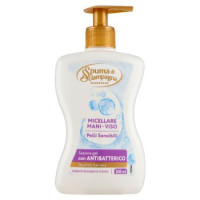 Spuma di Sciampagna Benessere Sapone gel Micellare Mani-Viso Pelli Sensibili 500 ml