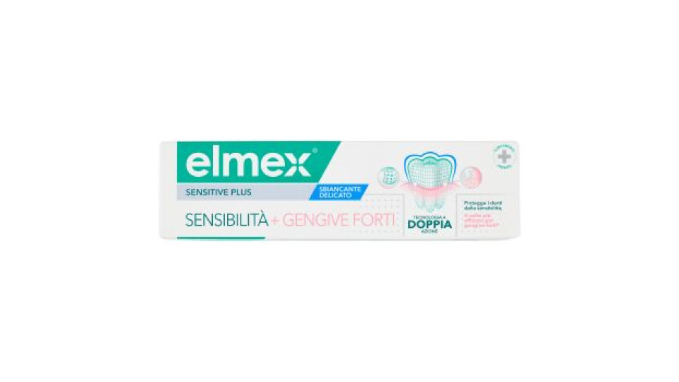 elmex dentifricio Sensitive Clinical Expert Sensibilità + Gengive sane sbiancante 75 ml