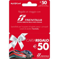 TRENITALIA Card virtuale da 50 euro