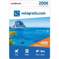 volagratis Card virtuale da 200 euro