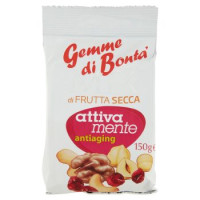 Gemme di Bontà Mix di Frutta Secca attiva mente antiaging 150 g