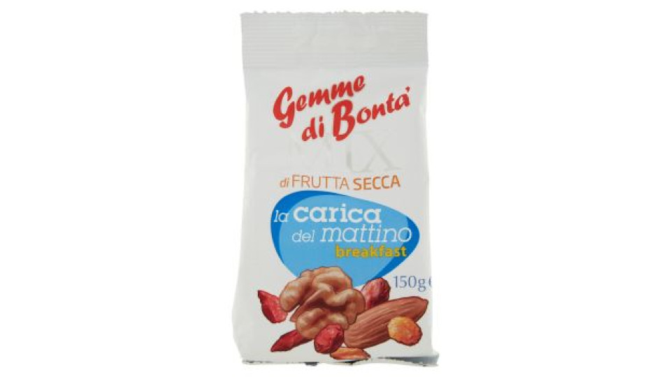 Gemme di Bontà Mix di Frutta Secca la carica del mattino 150 g