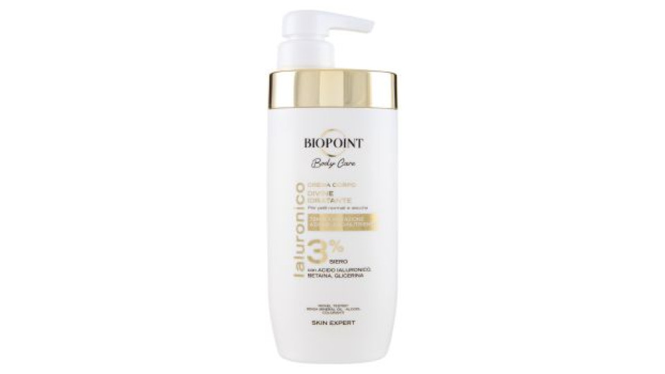 Biopoint Body Care Ialuronico Crema Corpo Divine Idratante 500 ml