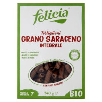felicia Tortiglioni Grano Saraceno Integrale Bio 340 g