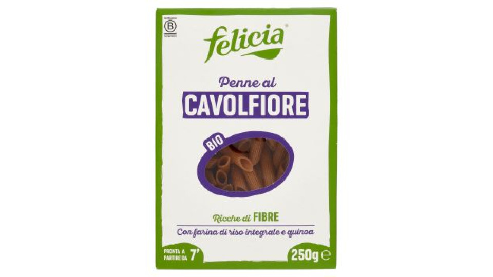 felicia Bio Penne al Cavolfiore 250 g