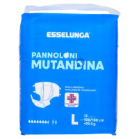 Esselunga Pannoloni mutandina taglia grande 12 pz