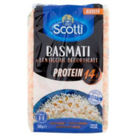 Riso Scotti Basmati e Lenticchie Decorticate Protein 500 g