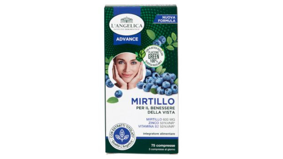 L'Angelica Advance Mirtillo 75 compresse 24,75 g