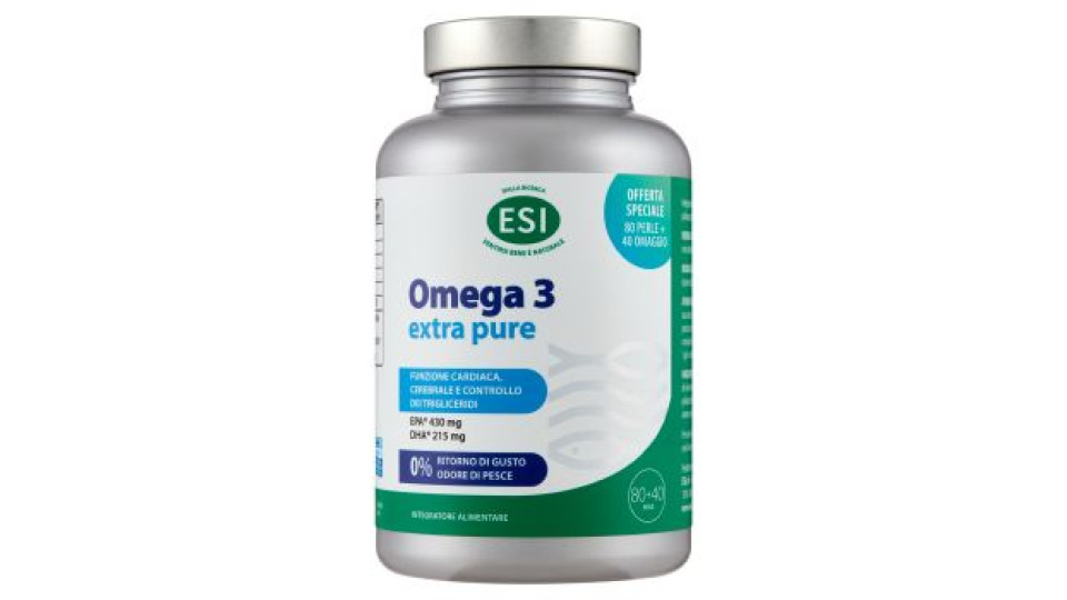 ESI Omega 3 extra pure 80+40 Perle 180 g