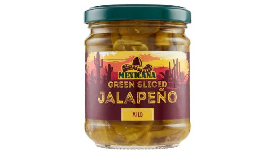 Mexicana Green Sliced Jalapeño Mild 210 g