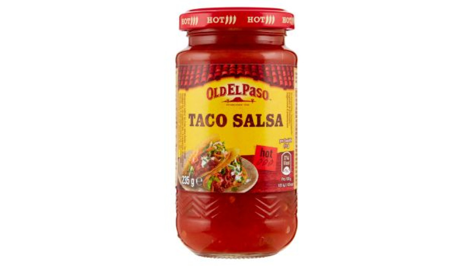 Old El Paso Taco Salsa hot 235 g