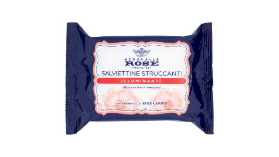 Acqua alle Rose Salviettine Struccanti Illuminanti 20 pz