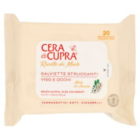 Cera di Cupra Ricette di Miele Salviette Struccanti Viso e Occhi 20 pz