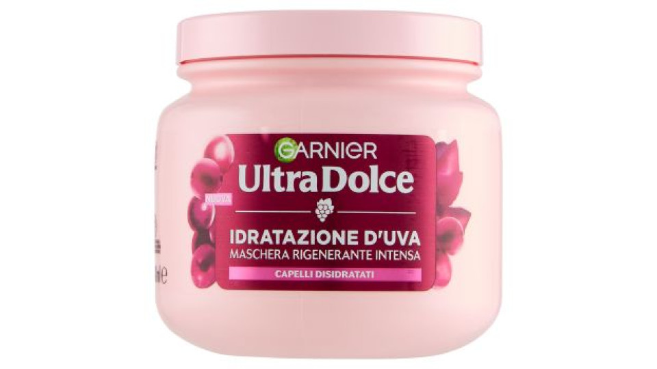 Garnier Ultra Dolce Idratazione d'Uva Maschera Rigenerante Intensa 340 ml