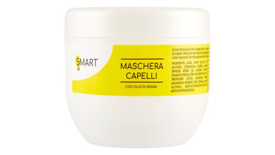 Smart Maschera capelli con olio di argan 500 ml