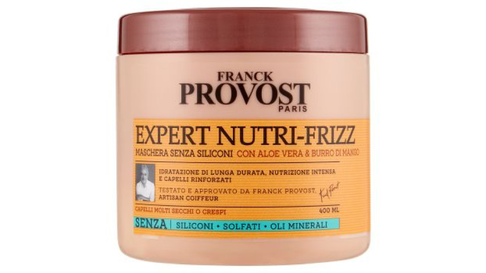 Franck Provost Expert Nutri-Frizz Maschera Senza Siliconi 400 ml