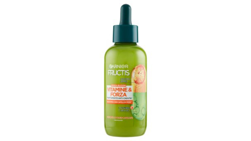 Garnier Fructis Vitamine&Forza, Trattamento anticaduta fortificante arricchito con Vitamine, 125 ml