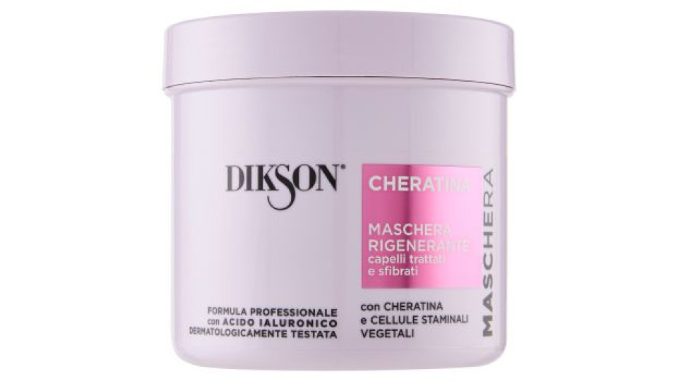 Dikson Cheratina Maschera Rigenerante capelli trattati e sfibrati 500 ml