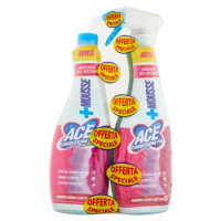 Ace Candeggina Più +Mousse + Ricarica 2 x 690 ml
