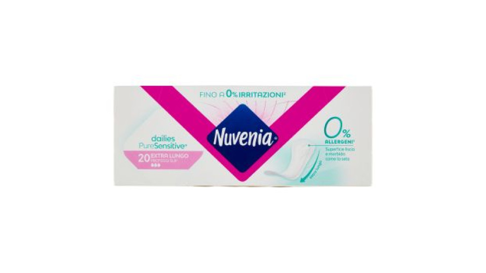 Nuvenia dailies Pure Sensitive Extra Lungo 20 pz