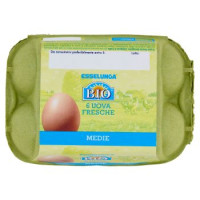 Esselunga Bio 6 Uova fresche medie