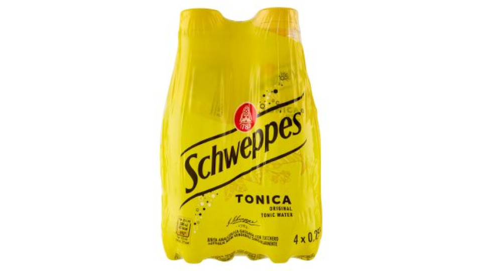 Schweppes Tonica PET 4 x 0,25 L