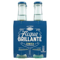 RECOARO ACQUA BRILLANTE Bibita Gassata, Acqua Tonica 20cl x 4