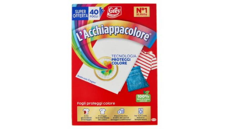 GREY l'Acchiappacolore 40 Fogli