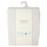 Coprimaterasso a Cappuccio in jersey spugna matrimoniale 165x195 cm