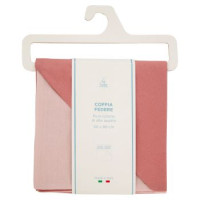 Coppia Federe Bic Rosa Double 50 x 80 cm