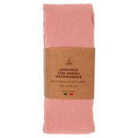 Lenzuolo con Angoli Matrimoniale 170 x 200 cm Rosa 157
