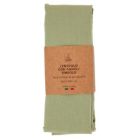 Lenzuolo con Angoli Singolo 90 x 200 cm Verde P15