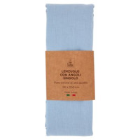 Lenzuolo con Angoli Singolo 90 x 200 cm Azzurro 293