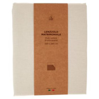 Lenzuolo Matrimoniale 250 x 290 cm Beige 125