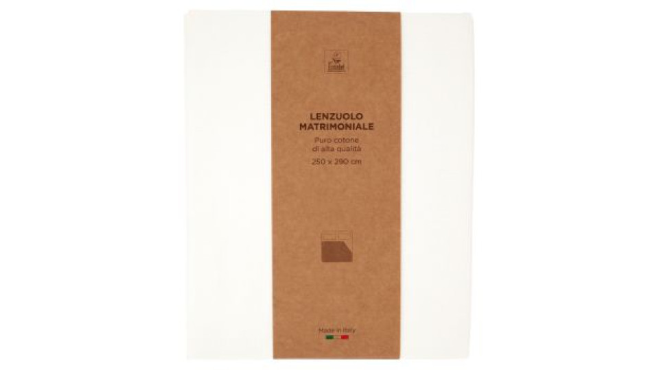 Lenzuolo Matrimoniale 250 x 290 cm Bianco