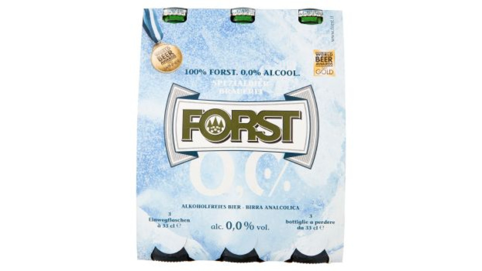 FORST 0,0% OW 3 x 0,33 l
