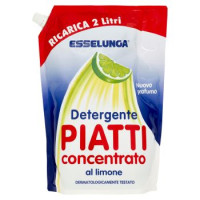 Esselunga Detergente piatti concentrato al limone ricarica 2 Litri