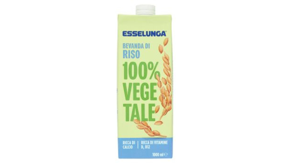 Esselunga Bevanda di riso 100% vegetale 1000 ml