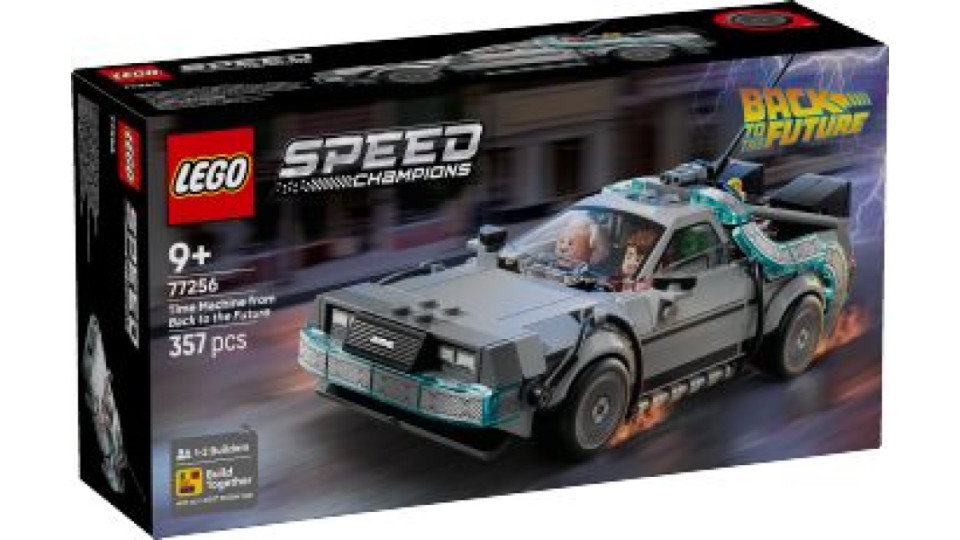 LEGO LEGO Speed Champions Macchina del tempo di Ritorno al futuro 77256