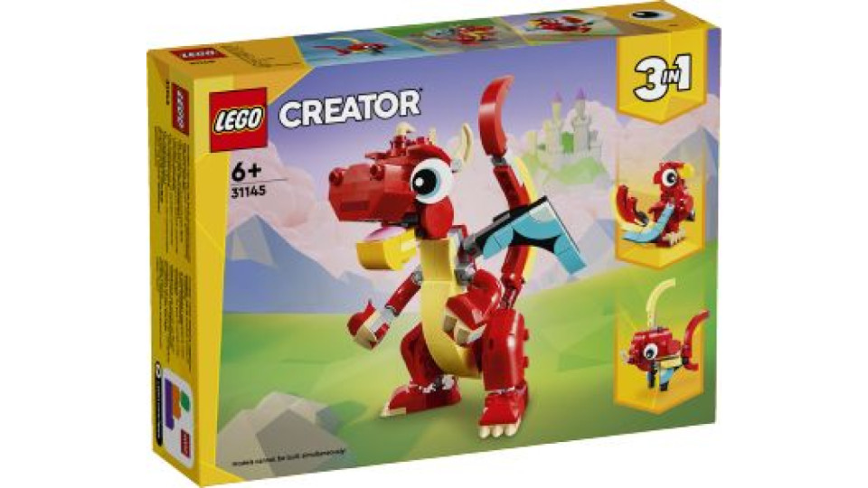 Lego, Creator Drago rosso 31145