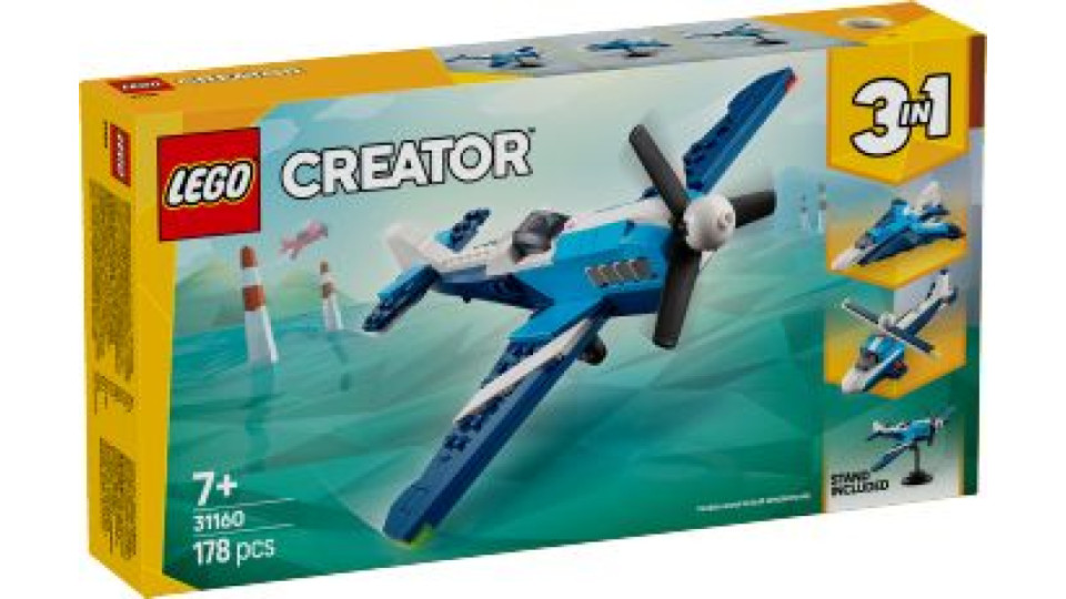 Lego, Creator Velivolo: aereo da competizione 31160