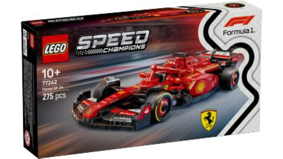 LEGO Speed Champions, Auto da corsa F1® Ferrari SF-24, 77242