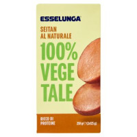 Esselunga Seitan al naturale 100% vegetale 2 x 125 g
