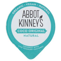 ABBOT KINNEY'S Cocco, Dessert vegetale al Cocco Bio, Senza Zuccheri Aggiunti, Senza Glutine, 125g