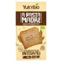 YukyBio A Pasta Madre Fette Biscottate Bio Integrali 2 x 85 g