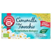 Pompadour Camomilla Finocchio da Agricoltura Biologica 18 x 2,2 g