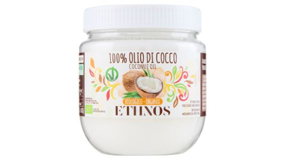 Ethnos 100% Olio di Cocco Biologico 450 ml