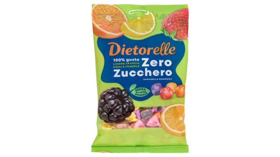 my Dietorelle Gommose Limone Mora Arancia e Fragola 140 g