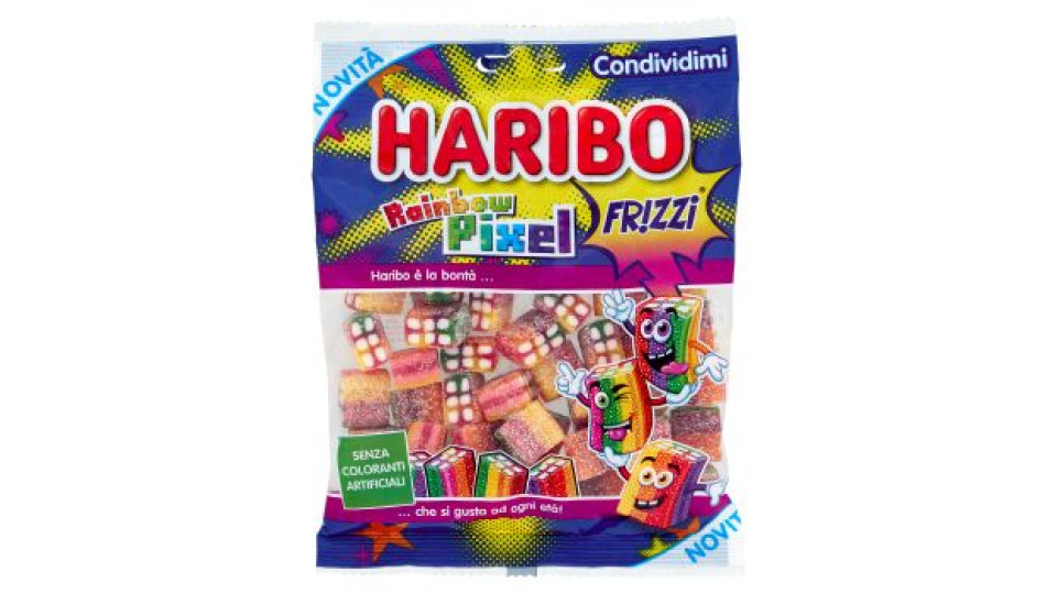 Haribo Rainbow Pixel Fr!zzi 160 g
