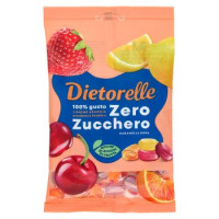 Dietorelle con estratto di Stevia Dure Limone, Arancia, Amarena e Fragola 140 g